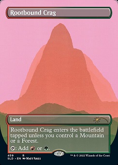 🔥 Rootbound Crag Secret Lair Drop - Matt Jukes Art